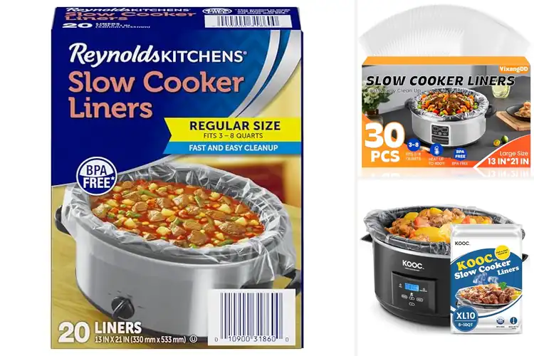 Detailed view of 10 Best High-Temp Safe Slow Cooker Liners for Effortless Cleanup