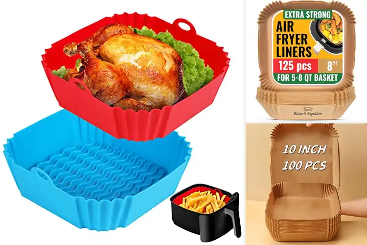 Detailed view of Best High Temperature Air Fryer Liners