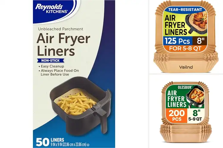 Detailed view of Best Included Parchment Papers For Air Fryer