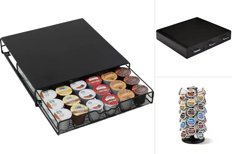 Detailed view of Best K-Cup Pod Storage Capacity