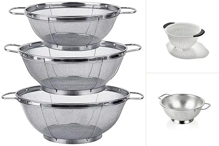 Detailed view of Best Kitchen Colanders: Effortless Meal Prep