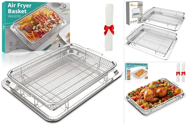 Detailed view of Best Large Air Fryer Baskets For Oven