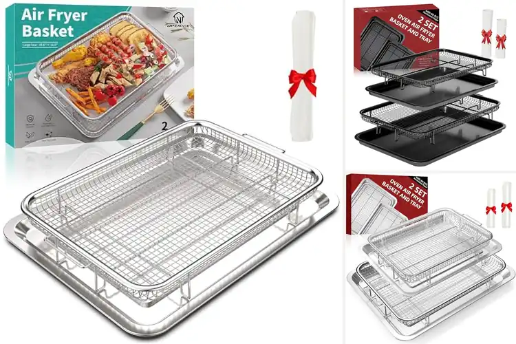 Detailed view of Best Large Air Fryer Trays
