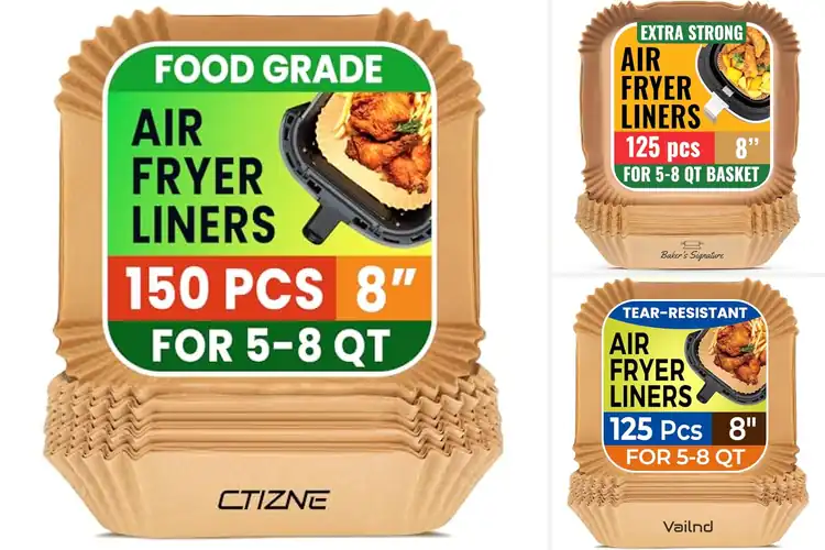 Detailed view of Best Leak-Proof Air Fryer Liners