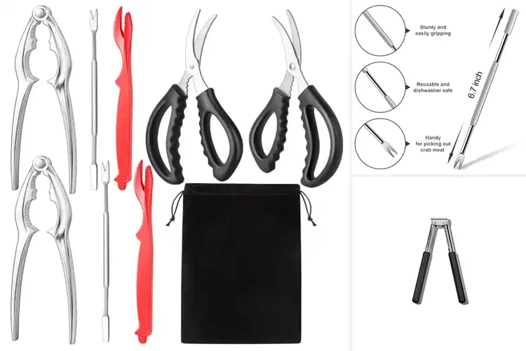 Detailed view of 10 Best Lobster Claw Crackers: Crack Fast, Eat Easy