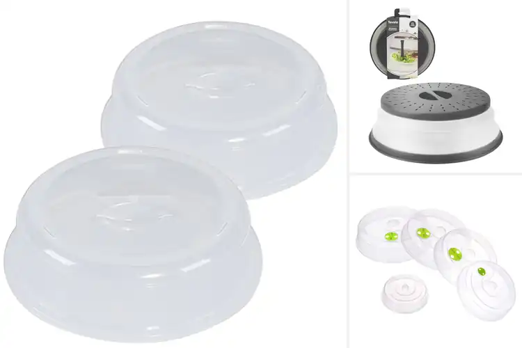 Detailed view of Best Microwave Plate Covers