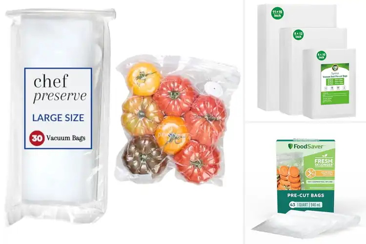 Detailed view of Best Microwave Safe Vacuum Seal Bags