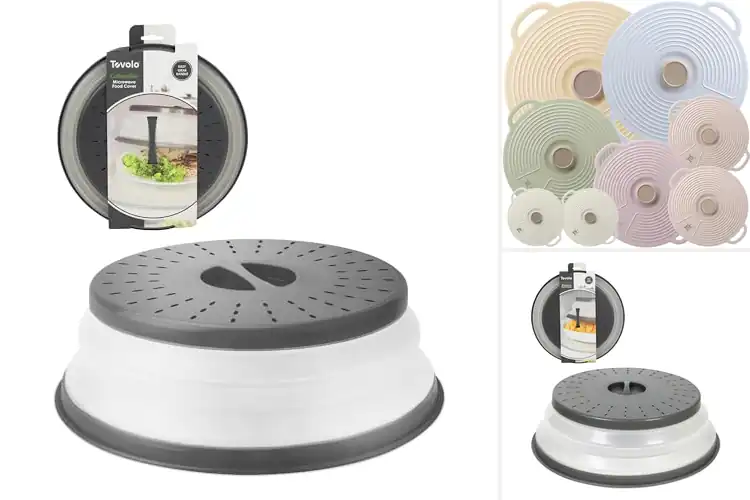 Detailed view of Best Multifunctional Microwave Lids