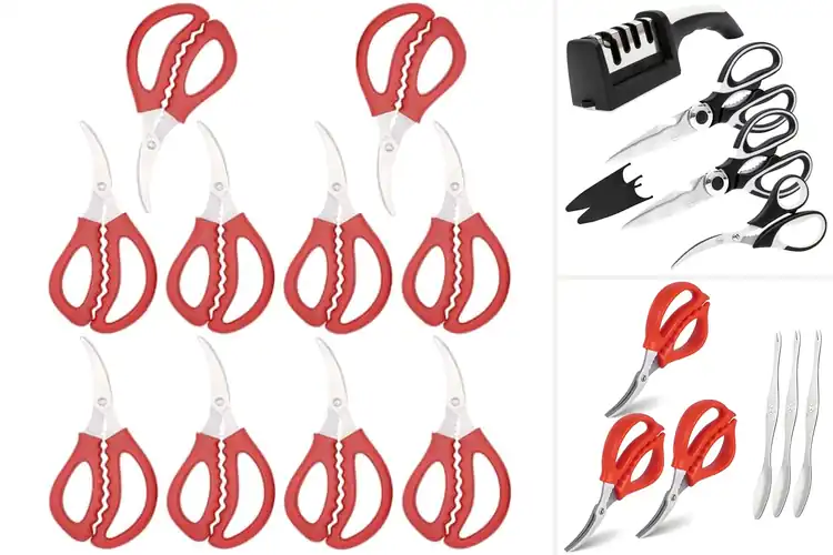 Detailed view of 10 Best Multipurpose Seafood Scissors Sets for Effortless Cooking