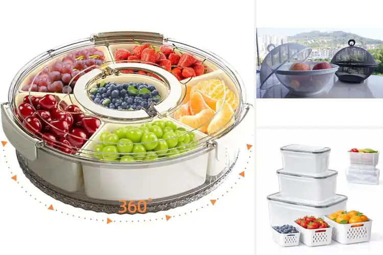 Detailed view of Best Multiuse Lid For Fruits And Vegetables