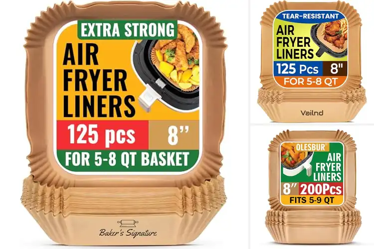 Detailed view of Best No-Clean Air Fryer Liners: Mess-Free Cooking Made Easy