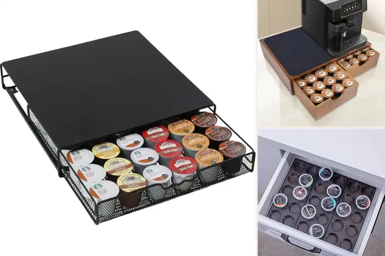 Detailed view of Best Non-Slip Coffee Pod Holders