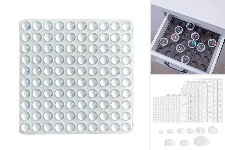 Detailed view of Best Non-Slip Pod Drawer Feet for Stable, Secure Furniture