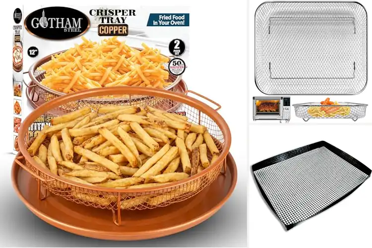 Detailed view of Best Non Stick Air Fryer Basket: Easy Cleanup, Crispy Meals