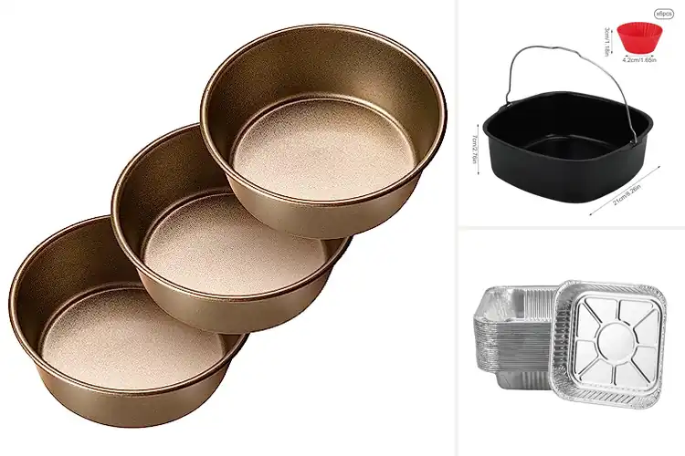 Detailed view of Best Non-Stick Air Fryer Pans