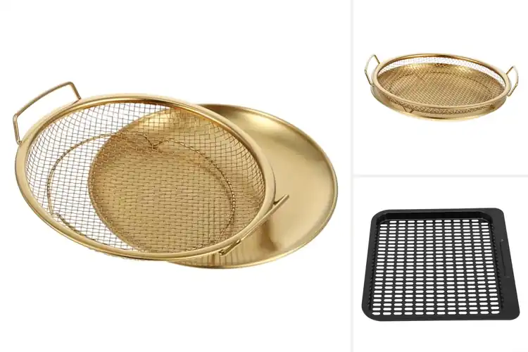 Detailed view of Best Oil Draining Tray For Crispiness