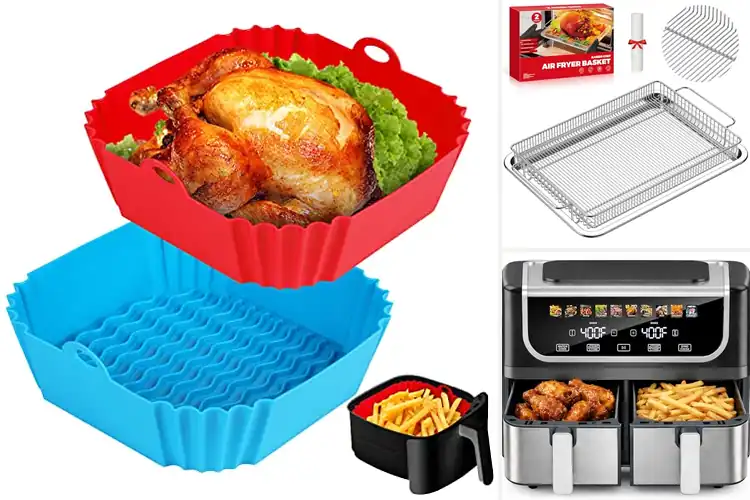 Detailed view of Best Oil-Free Cooking Air Fryer Baskets