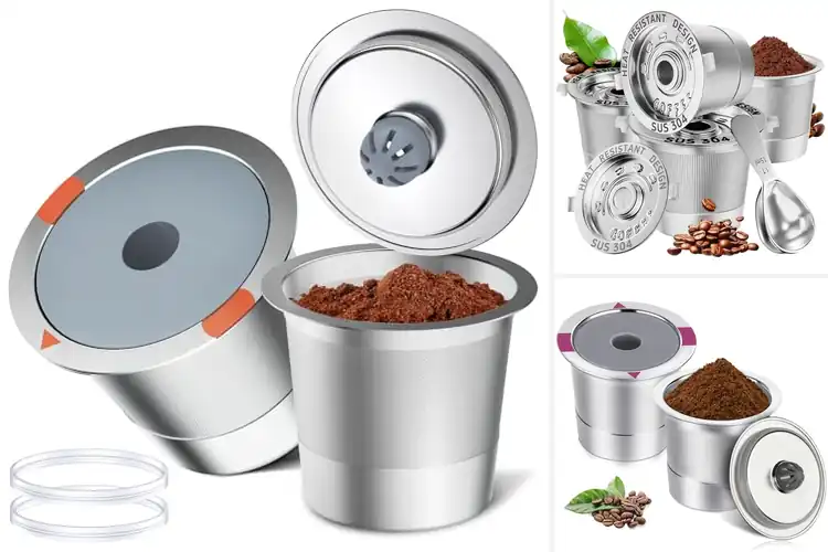 Detailed view of Best One Piece Stainless Steel Reusable K Cups