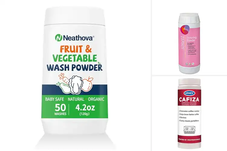 Detailed view of Best Organic Materials Cleaning Powders