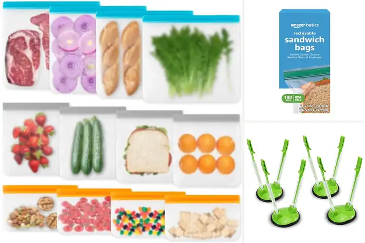 Detailed view of Best Organized Food Bags: Top Solutions for a Tidy Kitchen
