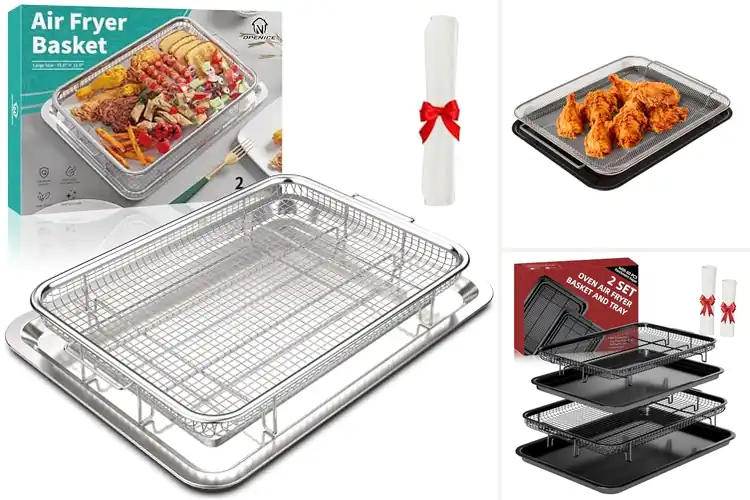 Detailed view of Best Oven Air Fryer Baskets