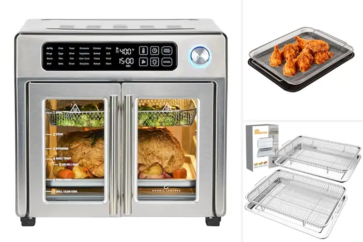 Detailed view of Best Oven Air Fryer Sets