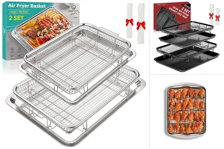 Detailed view of Best Oven Crisper Trays