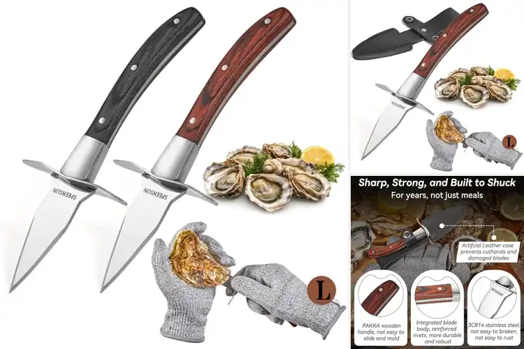 Detailed view of 10 Best Oyster Gift Sets for Effortless Shucking