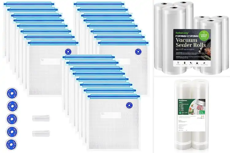 Detailed view of Best Pantry Storage Vacuum Seal Bags