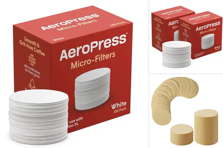 Detailed view of 10 Best Paper Coffee Filters for AeroPress: Smooth & Tasty