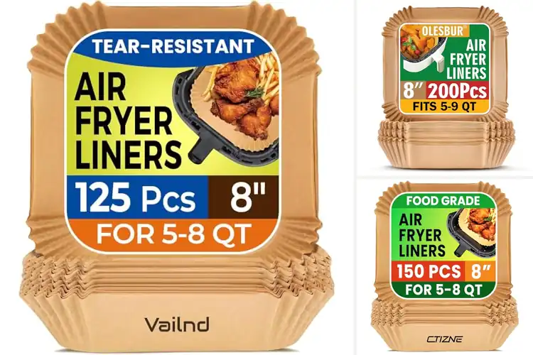Detailed view of Best Parchment Paper Pack For Air Fryer