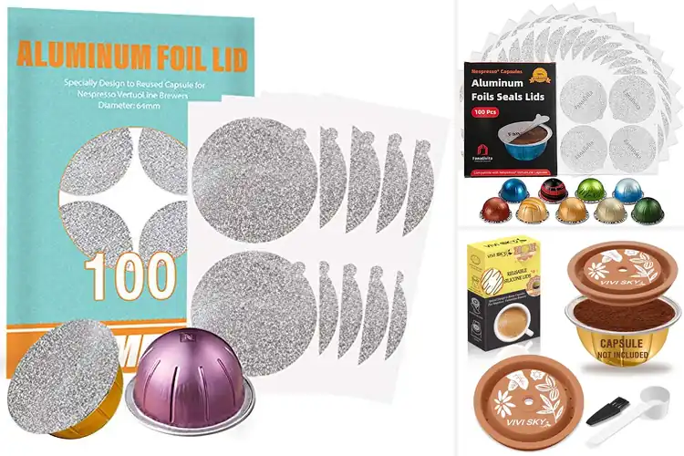 Detailed view of Best Planet-Friendly Vertuoline Pod Lids