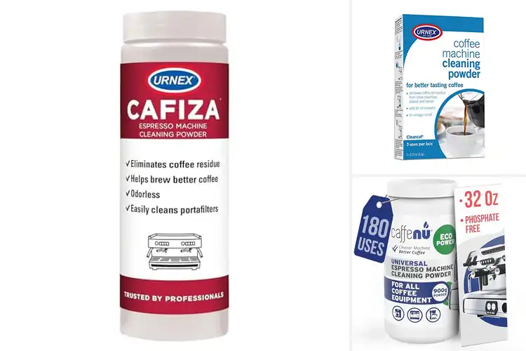 Detailed view of Best Professional Coffee Cleaning Powders