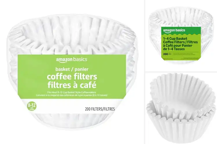 Detailed view of Best Quality White Basket Coffee Filters
