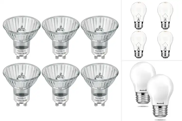 Detailed view of Best Range Hood Light Bulbs