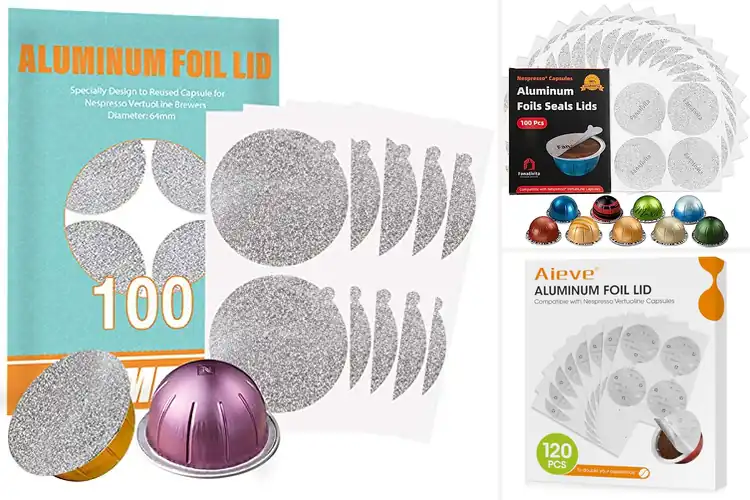 Detailed view of Best Recyclable Coffee Pod Lids