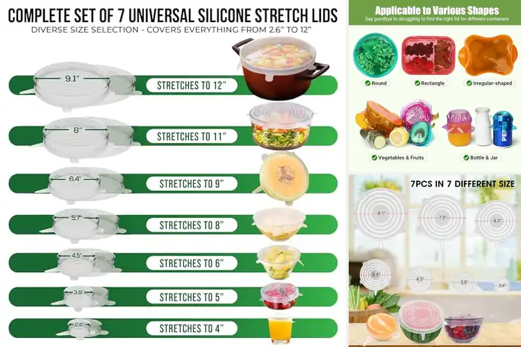 Detailed view of Best Reusable Lids