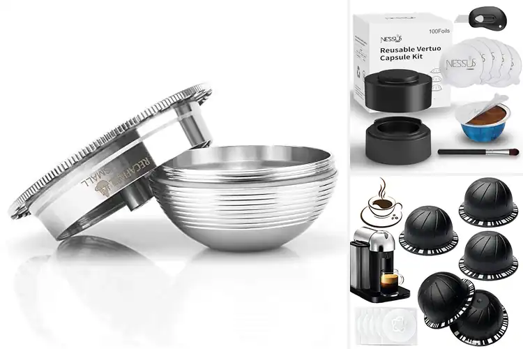Detailed view of Best Reusable Vertuoline Coffee Pods