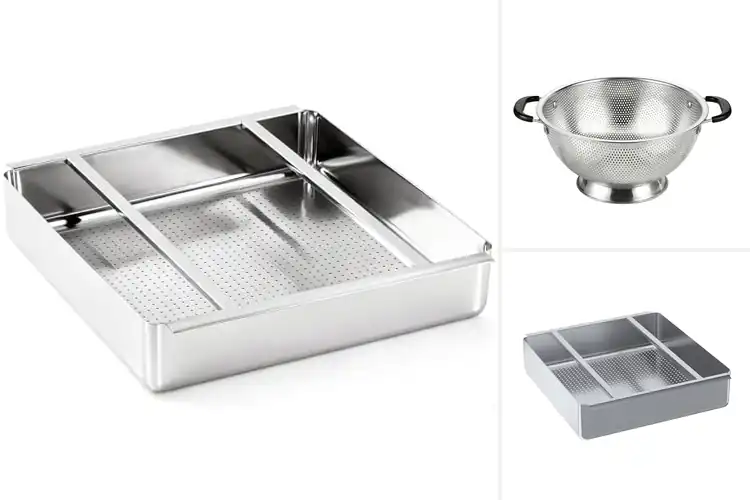 Detailed view of Best Rinsing Baskets for Effortless Kitchen Cleanup