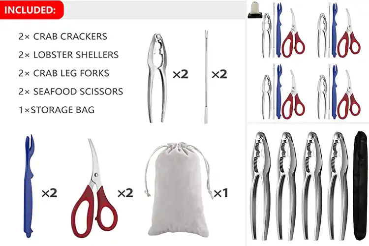 Detailed view of 10 Best Seafood Clamps for Effortless Shell Cracking