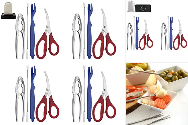 Detailed view of 10 Best Seafood Forks Picks for Effortless Shelling