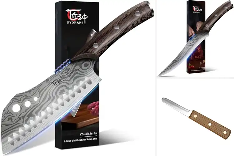 Detailed view of 10 Best Seafood Knives for Effortless Prep
