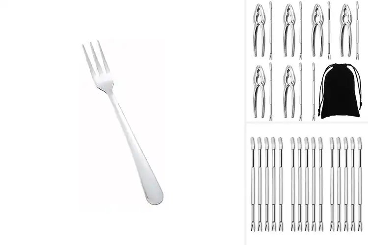 Detailed view of 10 Best Seafood Tasting Forks for Perfect Bites