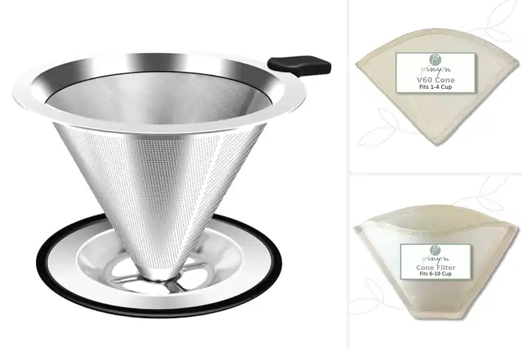 Detailed view of Best Sediment Blocking Cone Filter For Smooth Coffee