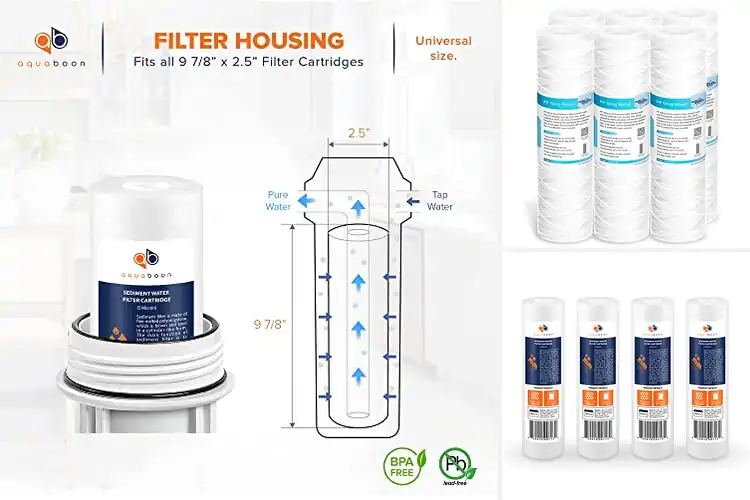 Detailed view of 10 Best Sediment Filters for Crystal-Clear Water