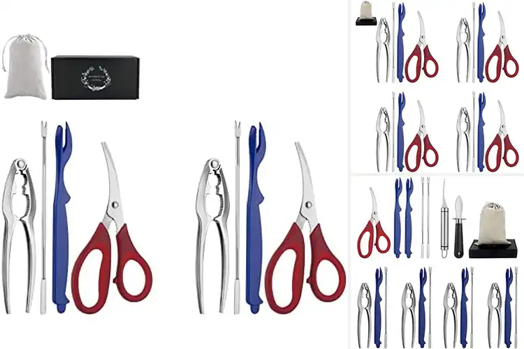 Detailed view of 10 Best Shellfish Utensils for Effortless Seafood Feasts