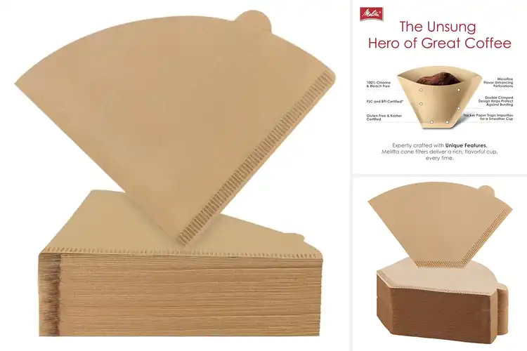 Detailed view of Best Size Two Filters for Rich, Eco-Friendly Coffee Brewing