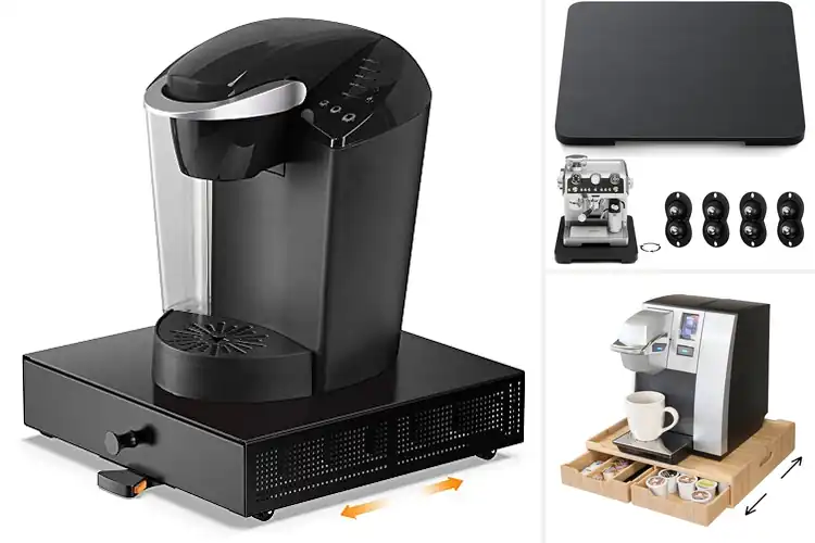 Detailed view of Best Sliding Coffee Drawers
