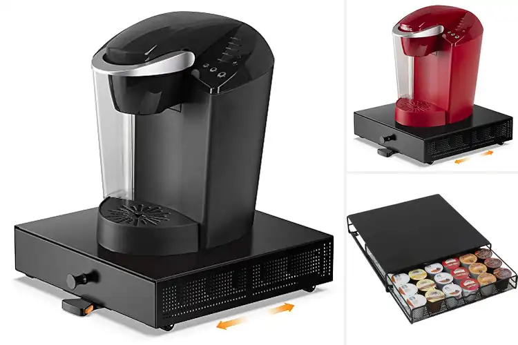 Detailed view of Best Sliding Drawer Coffee Holders