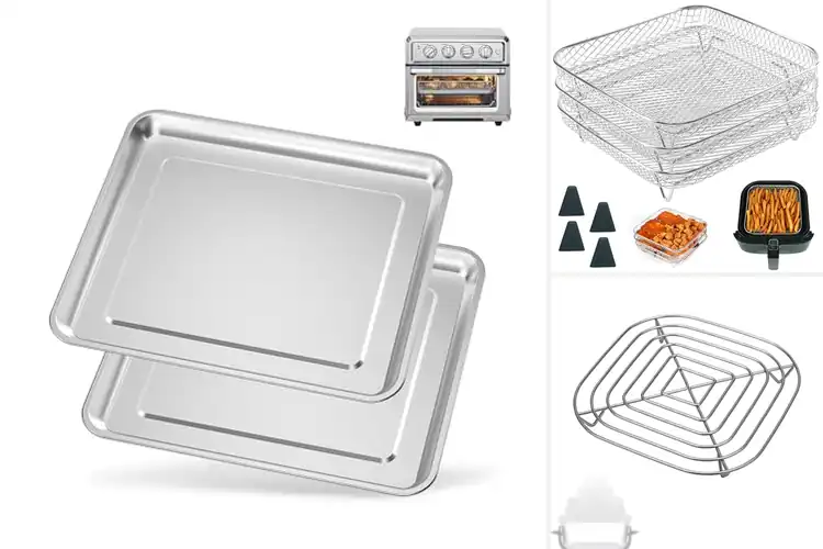 Detailed view of Best Stainless Steel Air Fryer Tray